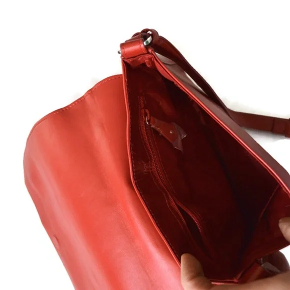 Disney Mickey Mouse Laser Cut Icon Red Crossbody Bag by Very Bradley - Picture 10 of 12